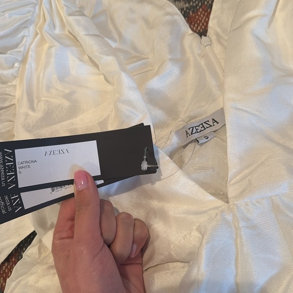 NWT Azeeza Catriona Dress in White size small - Picture 6 of 9